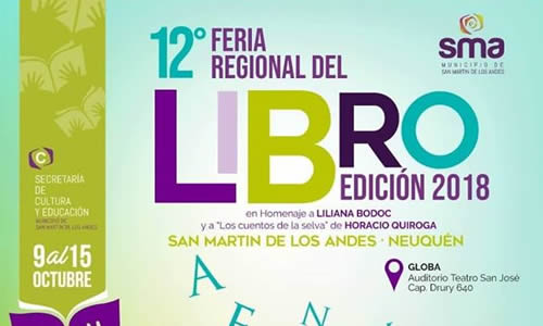12° Feria Regional del Libro de San Martín de los Andes 