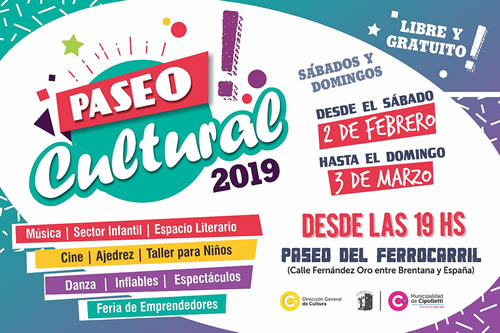 Paseo Cultural 2019 en Cipolletti